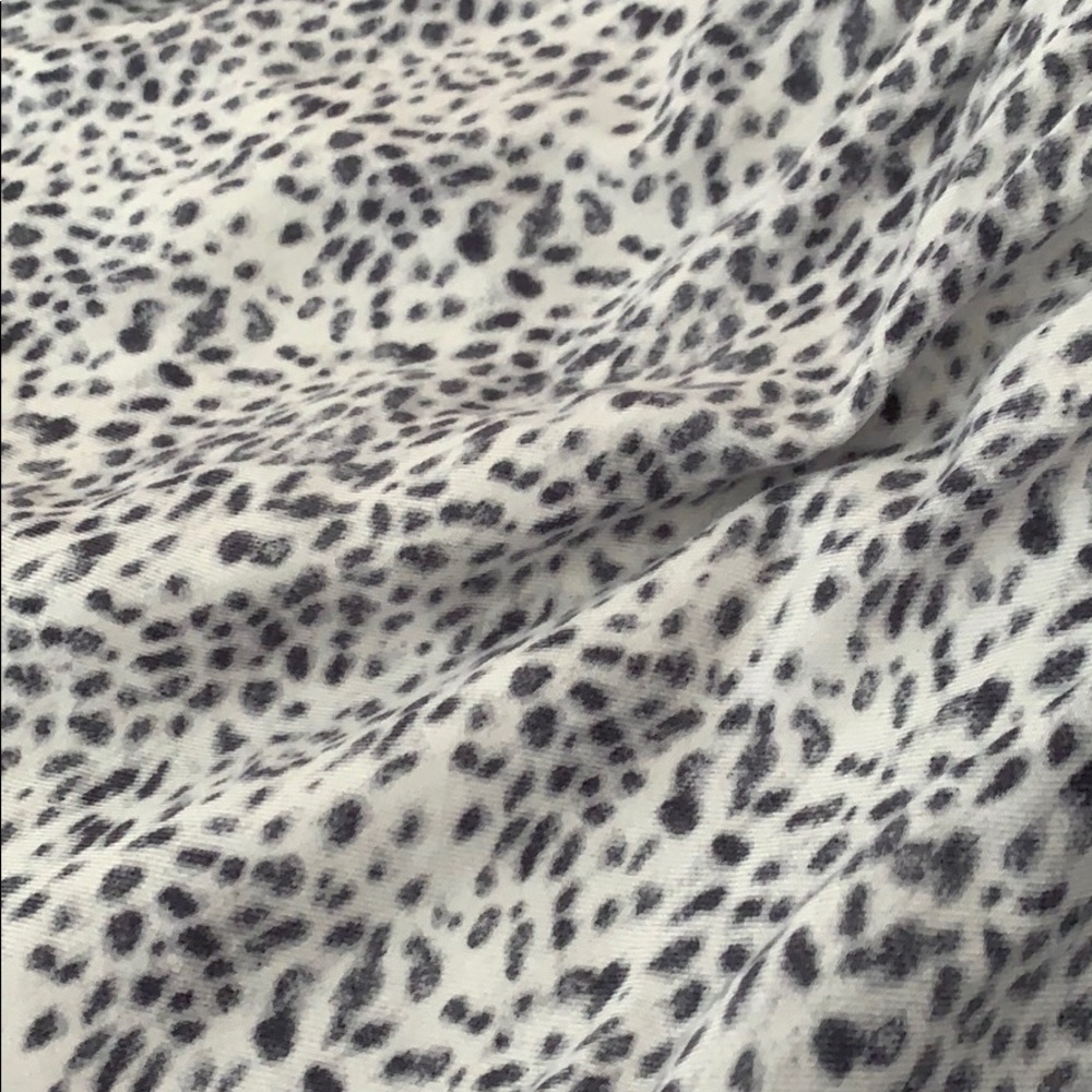Joie Soft grey leopard print dress - Picture 4 of 5